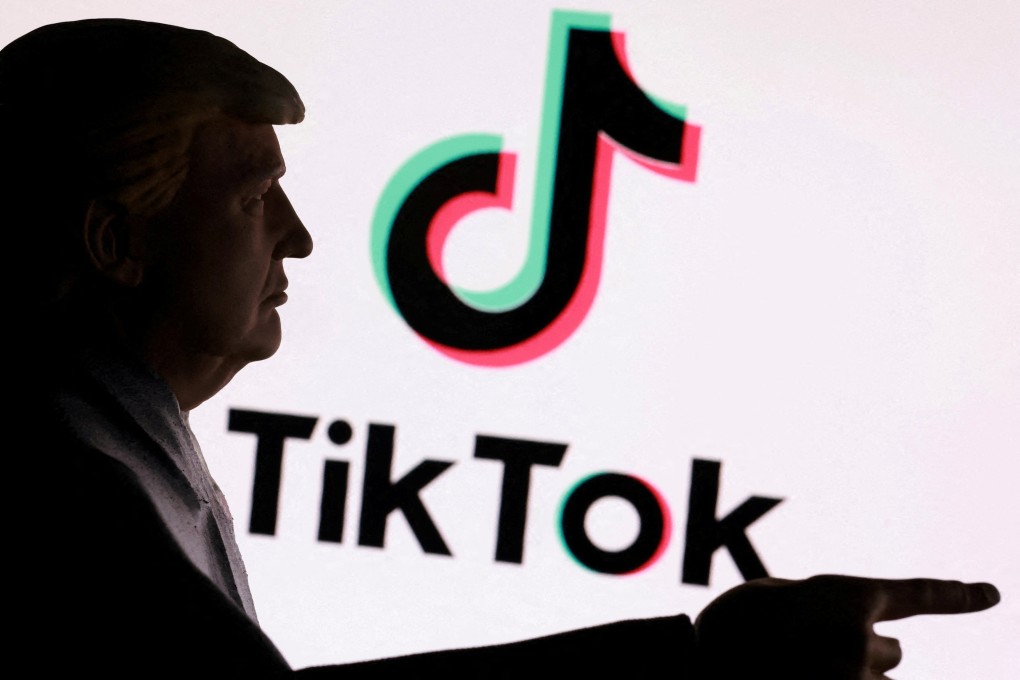 The lawsuit argues that US President Donald Trump’s approval of the TikTok deal violates requirements ​set out in a 2024 divestiture law. Photo illustration: Reuters