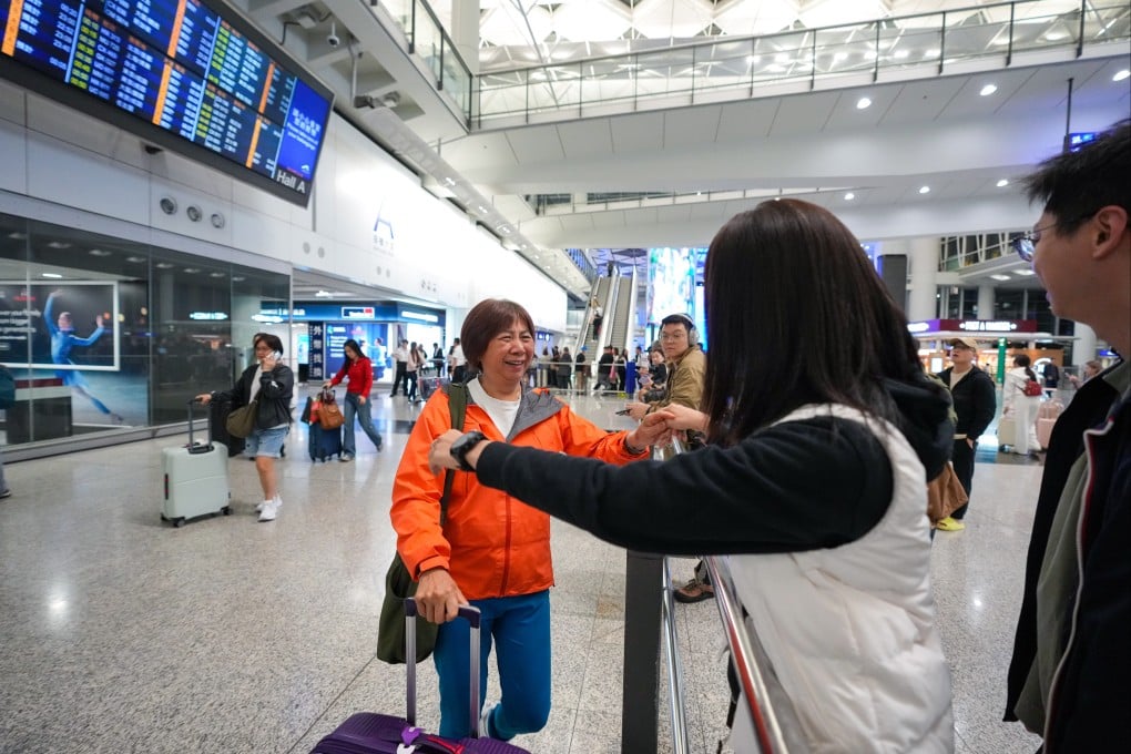The first planeload of Hongkongers stranded in the Middle East return home on March 4 as the regional conflict continues to spiral.
Photo: Sam Tsang