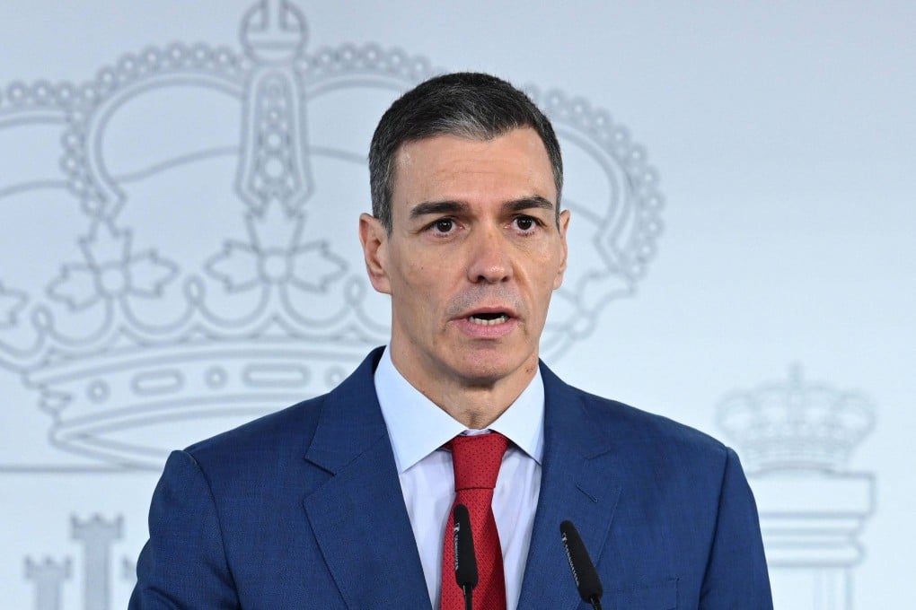 Spanish Prime Minister Pedro Sanchez this week. Photo: La Moncloa via AFP