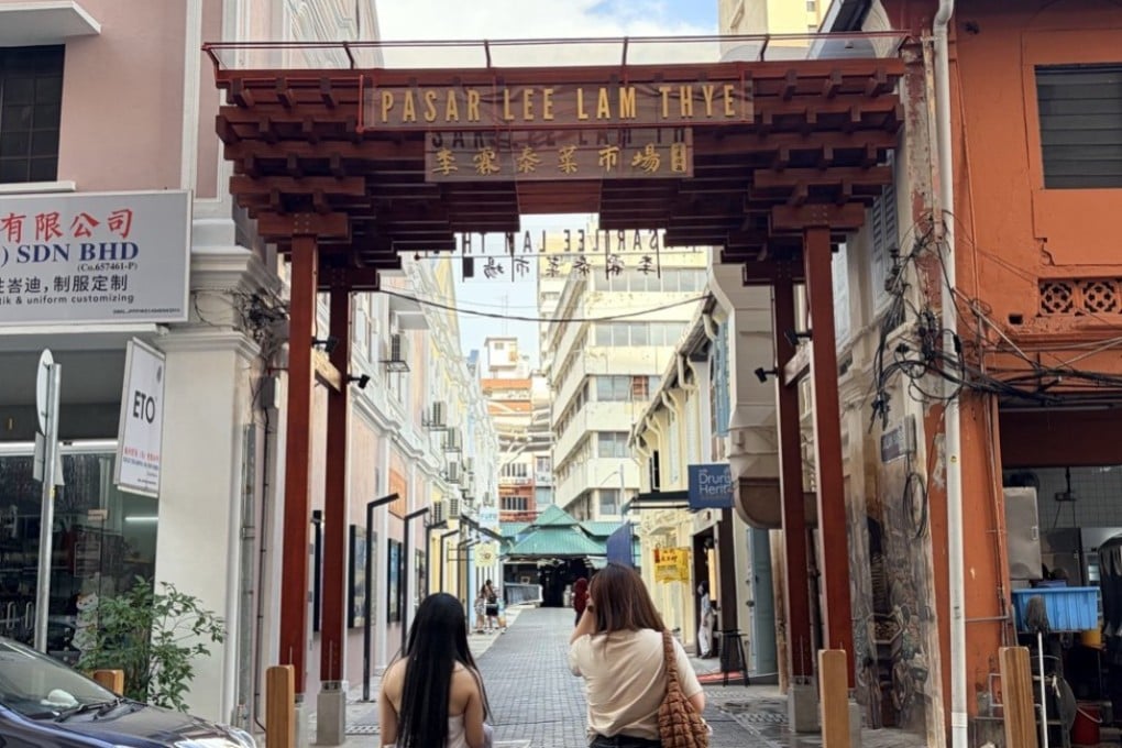 Pedestrians now walk through Jalan Sang Guna to access Chinatown. Photo: Ushar Daniele