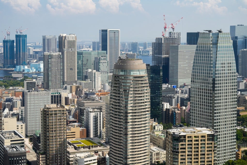 A view of residential and commercial buildings in Tokyo on August 18, 2025. Photo: dpa
