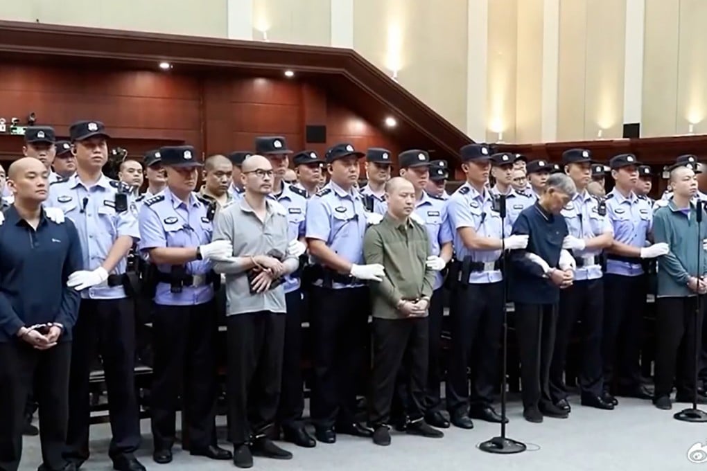 In recent months, China has announced the sentencing and executions of several core members of the Bai and Ming crime families of northern Myanmar. Photo: Handout