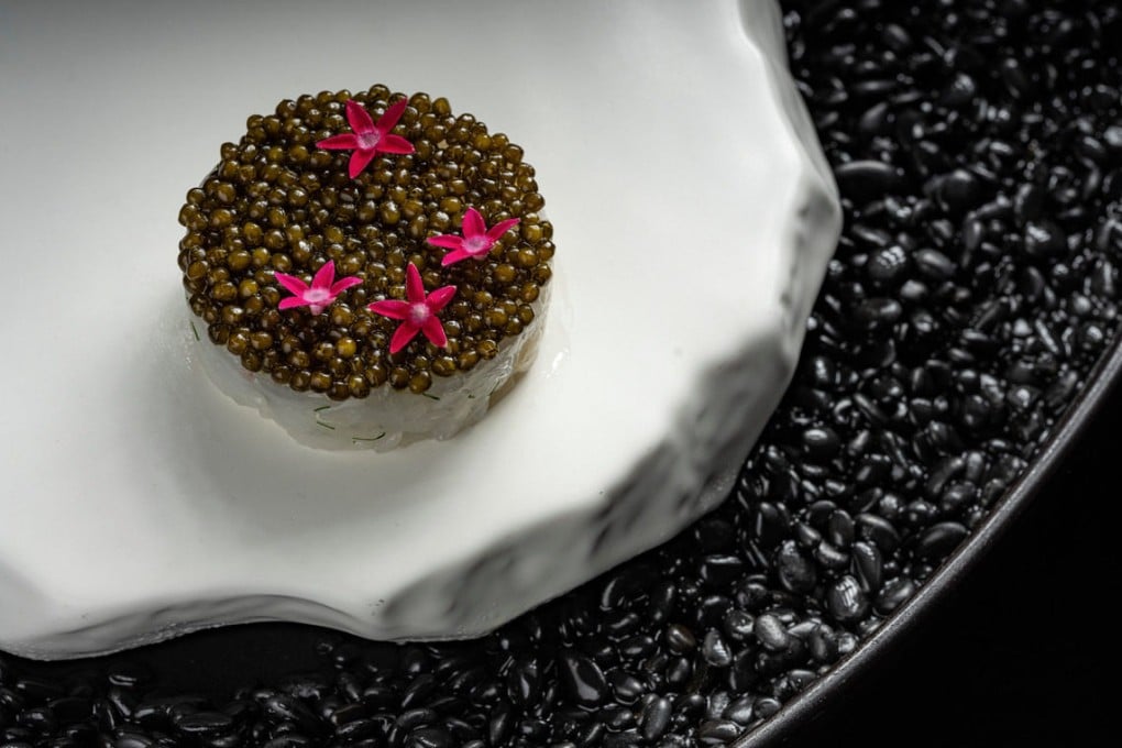 Deep-sea scampi tartare at The Bay by Chef Fai at the Mandarin Oriental, Shenzhen, in China’s Guangdong province. Photo: The Bay by Chef Fai