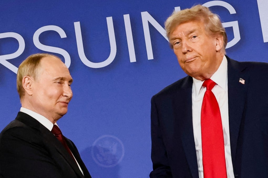 Russian President Vladimir Putin meeting with US President Donald Trump in Anchorage, Alaska in August 2025. Photo: Reuters