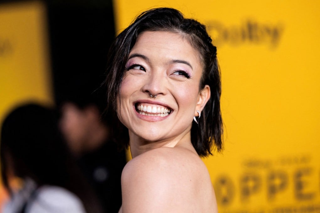 Piper Curda, who plays the animal-loving student Mabel Tanaka in Disney-Pixar’s Hoppers, attends the film’s premiere at El Capitan Theatre in Los Angeles on February 23, 2026. Photo: Reuters