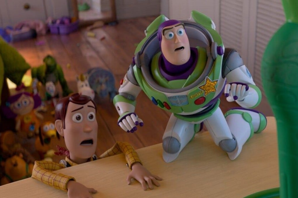 Woody, voiced by Tom Hanks, and Buzz Lightyear, voiced by Tim Allen, in a still from Toy Story 5. The return of Pixar’s flagship franchise is among a slate of Hollywood films coming to Hong Kong cinemas in the next few months of 2026. Photo: Pixar