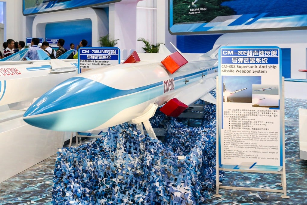 The CM-302 supersonic anti-ship missile system, which the Iranians were said to be interested in, was launched to the international market in 2016. Photo: Dickson Lee