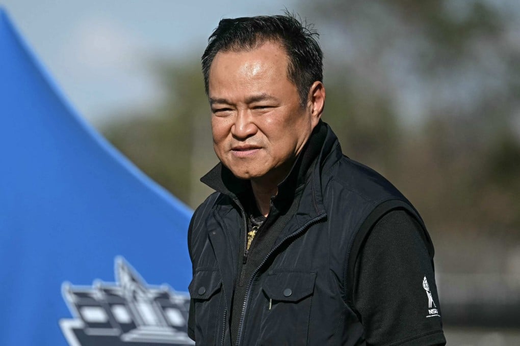 Thailand’s Prime Minister Anutin Charnvirakul. He is grappling with an anaemic growth forecast and a looming energy crisis triggered by the Iran war. Photo: AFP