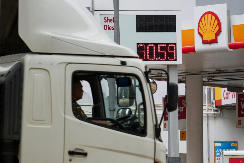 Hong Kong, which relies entirely on imported fuels, has seen inflated pump prices. Photo: Eugene Lee