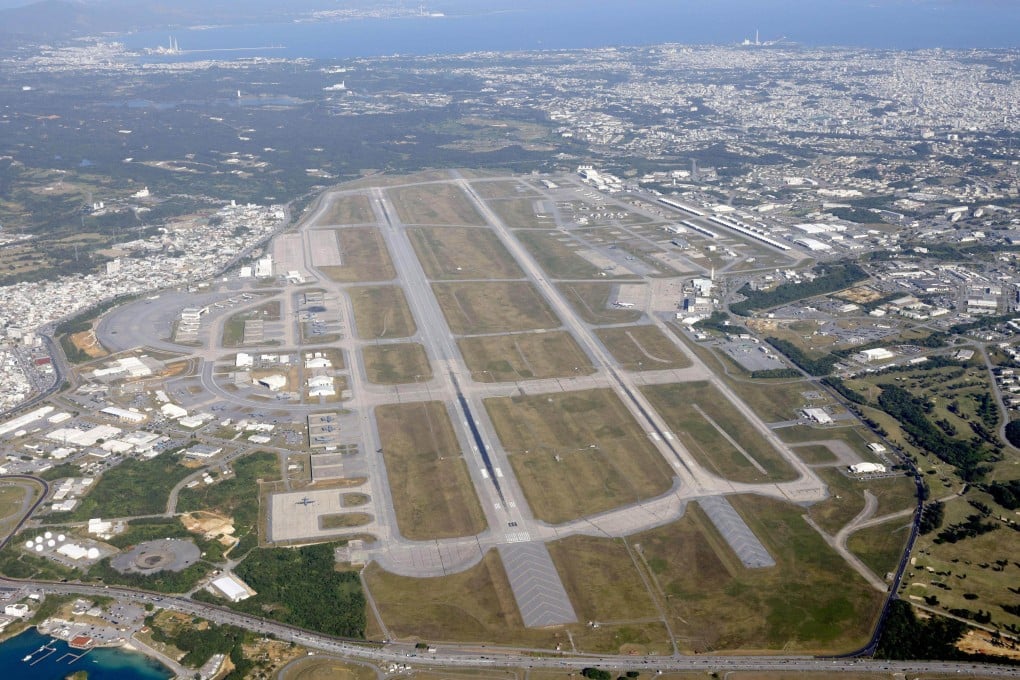 Kadena Air Base in Okinawa, Japan is the biggest US airbase in East Asia. Analysts say American forces operating out of Japan could be vulnerable to attacks by the PLA in the event of a Taiwan conflict. Photo: Kyodo