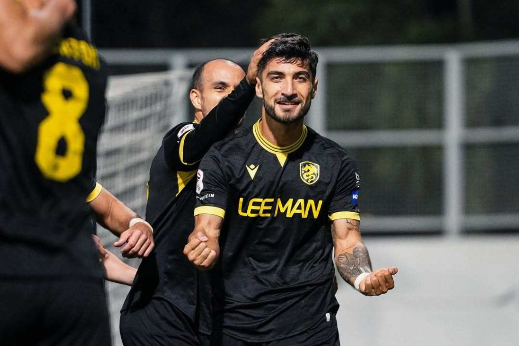 Georgian midfielder Merabi Gigauri scored the winner in Lee Man’s League Cup semifinal win over Tai Po. Photo: Instagram/leeman_footballclub
