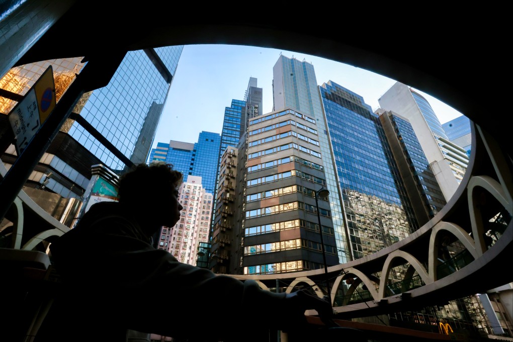 Joe, photographed in Causeway Bay on Friday. The 20-year-old student says ChatGPT helped him analyse his tangled emotions. Photo: Jonathan Wong
