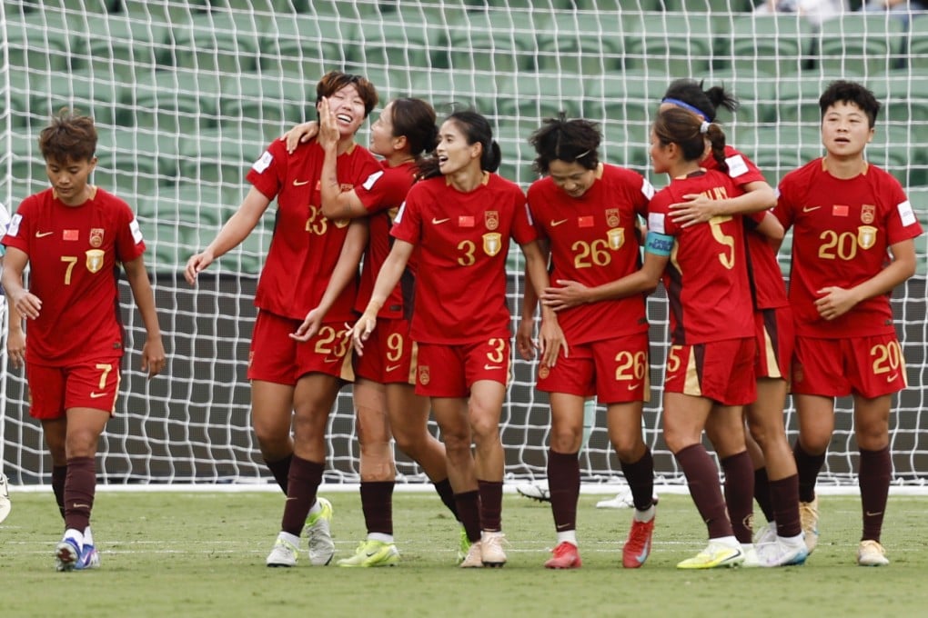 Defending champions China needed extra time to beat Chinese Taipei 2-0 in their quarter-final on Saturday. Photo: Xinhua