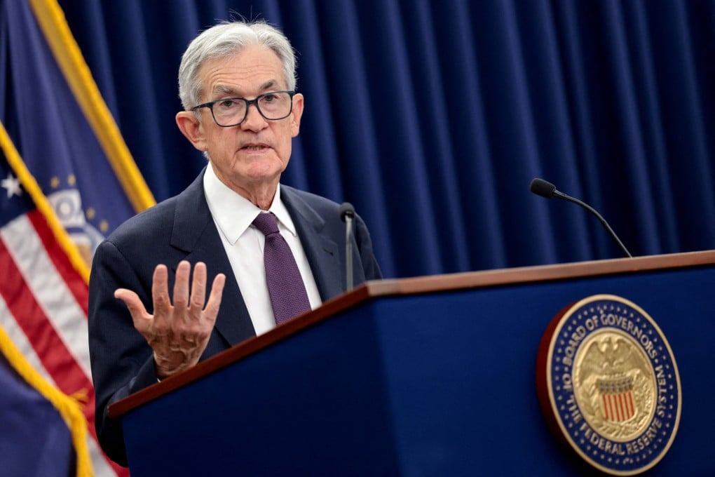US Federal Reserve Chairman Jerome Powell. Photo: Reuters