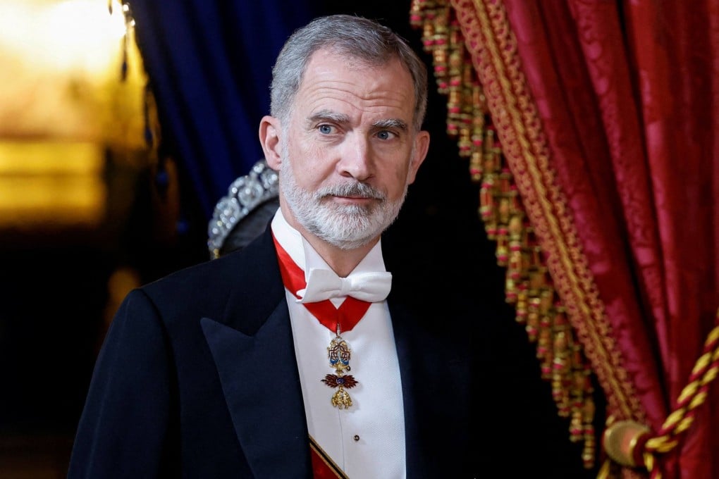 Spain’s King Felipe at the Royal Palace in Madrid last November. Photo: AFP