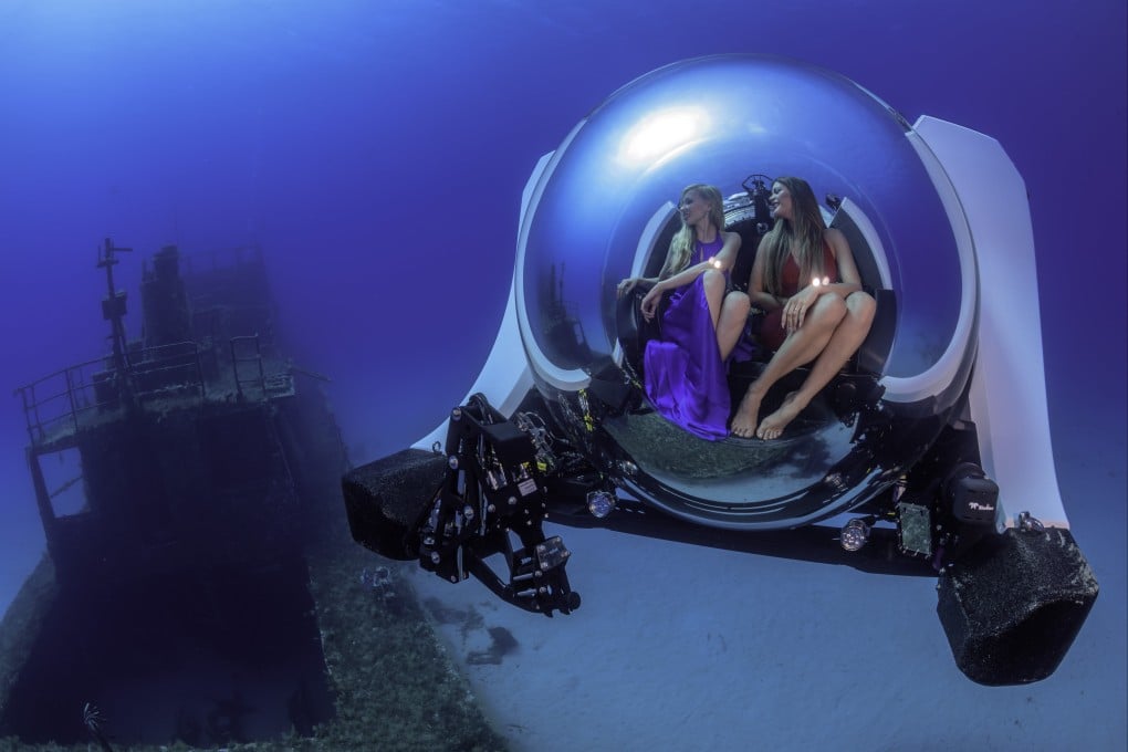 The U-Boat Worx Super Yacht Sub 3. Chinese engineers are now working on a prototype for the first tourist submersible able to venture as deep as 1,000 metres below sea level. Photo: Handout