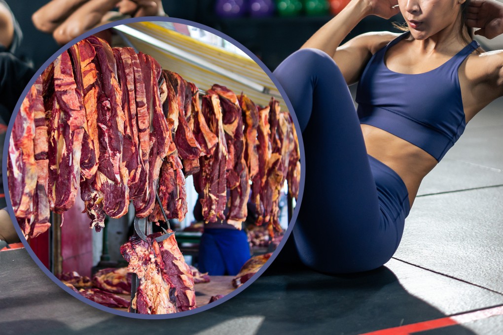 A community programme in China is rewarding residents with 0.5kg of beef for every 0.5kg of weight they lose. Photo: SCMP composite/Shutterstock