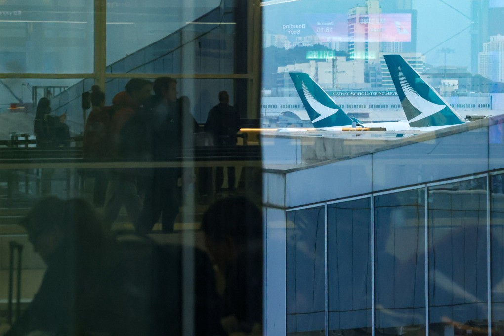 Cathay Pacific planes at Hong Kong International Airport. Photo: Jonathan Wong