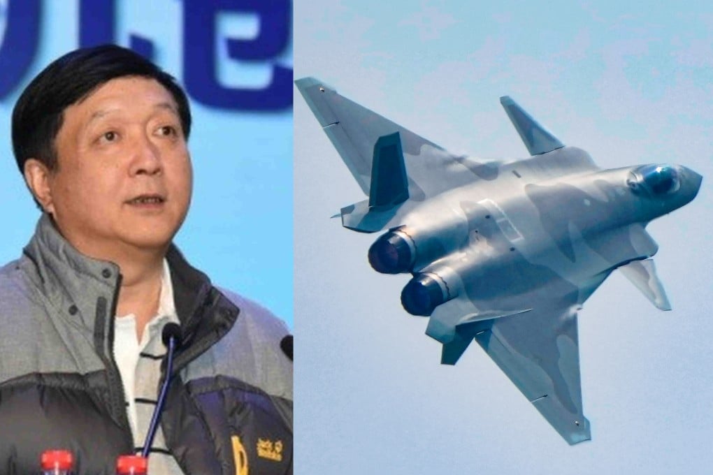 Yang Wei led the design of the J-20 fifth-generation stealth fighter jet. Composite image: Handout, AP