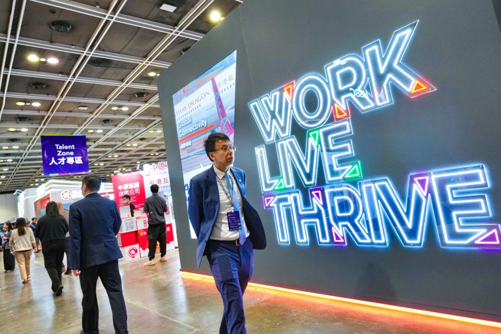 The CareerConnect Expo at the Hong Kong Convention and Exhibition Centre in Wan Chai. Photo: Karma Lo