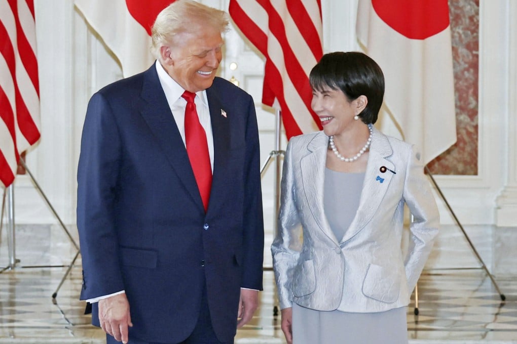 Can US President Donald Trump and Japanese Prime Minister Sanae Takaichi maintain the rapport of their meeting in Japan last October? Photo: Kyodo