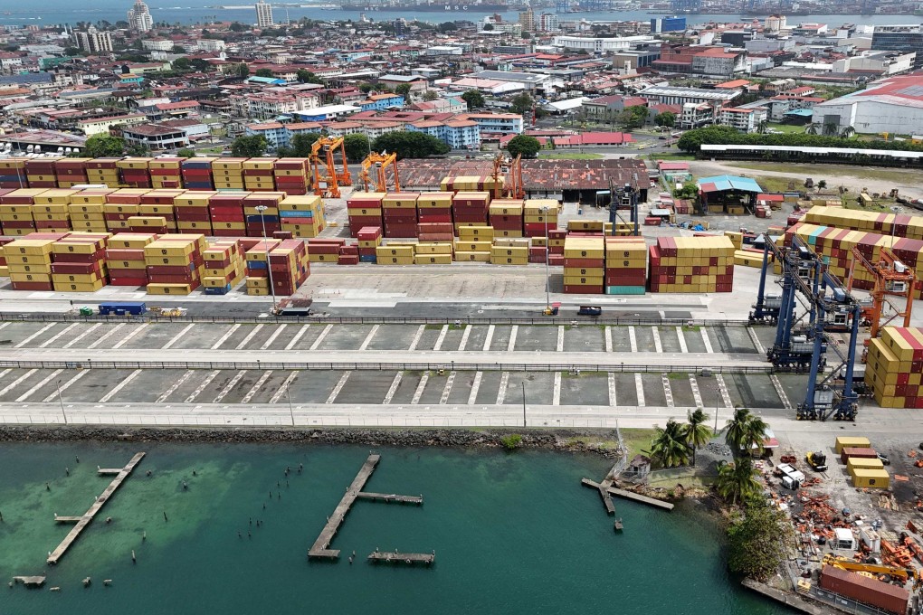 Cristobal port was seized by Panamanian authorities in February. Photo: AFP