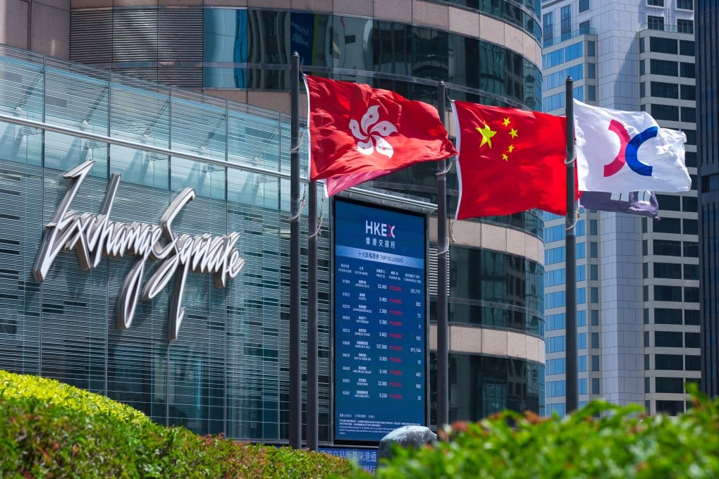 The Hong Kong Exchanges and Clearing at Exchange Square in Central, on March 13. Photo: Jelly Tse