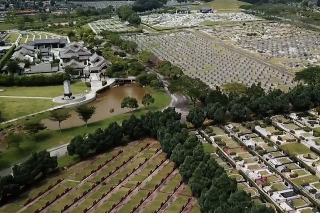 The Xiao En memorial park in Negeri Sembilan, Malaysia. Photo: YouTube/Xiao En Group