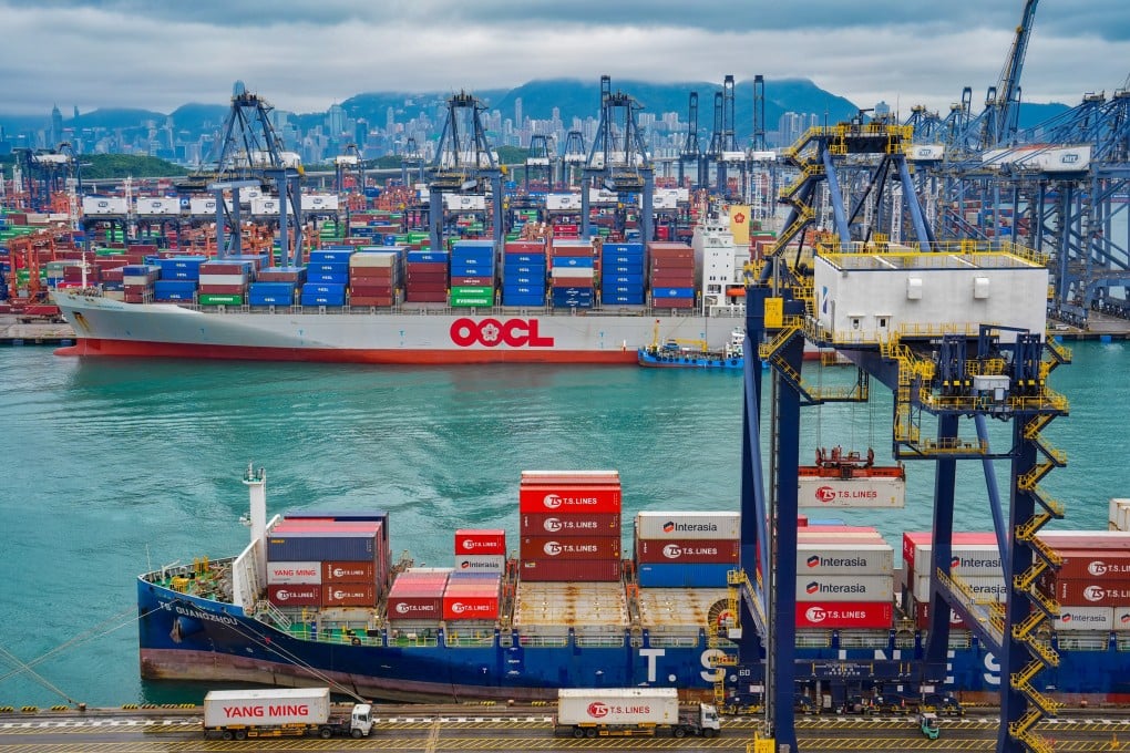 The Kwai Chung Container Terminal. 04MAR26 SCMP / Elson Li