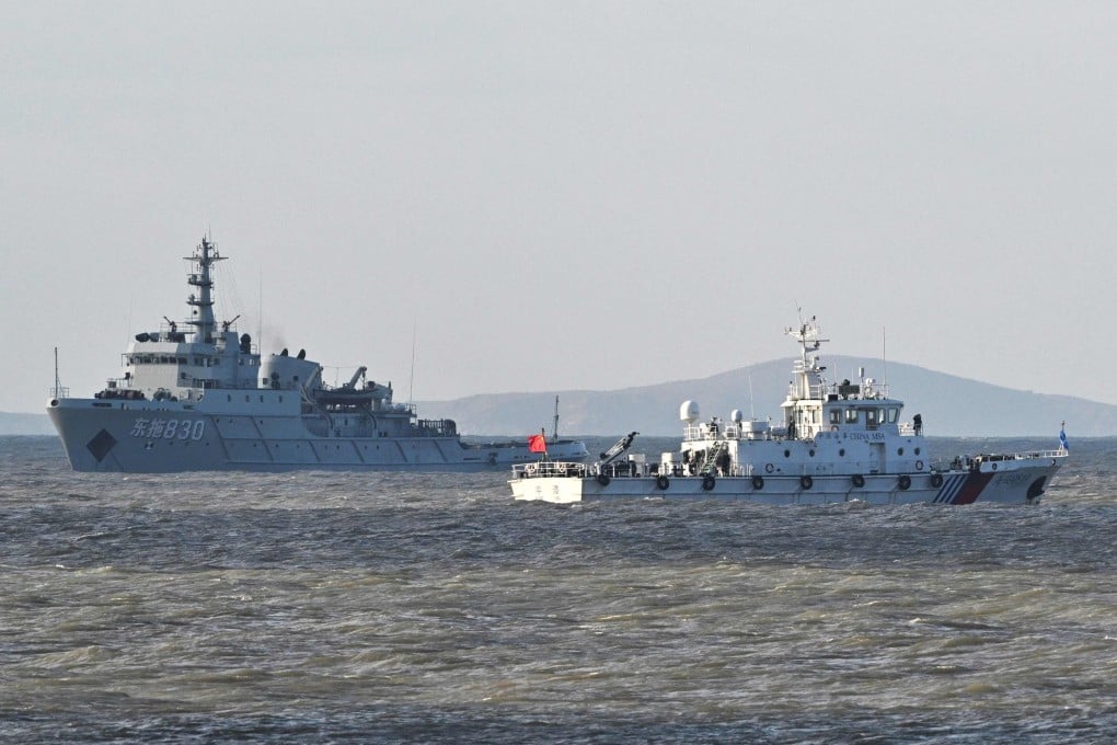 The People’s Liberation Army conducts military drills near Pingtan island, in eastern China’s Fujian province, the closest point to Taiwan, on December 30, 2025. Photo: AFP