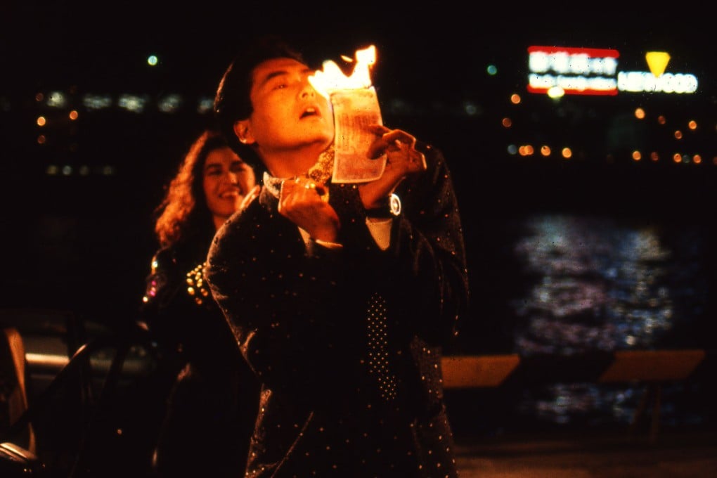 Chow Yun Fat and Cherie Chung, photographed in 1987 by Greg Girard. Photo: courtesy Greg Girard and WKM Gallery