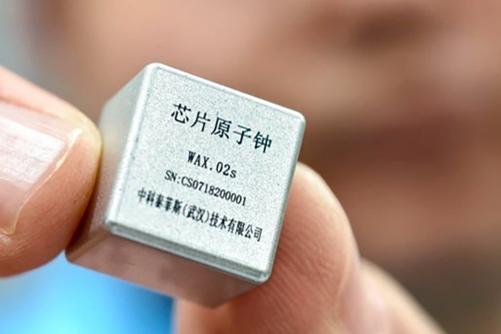 The team’s atomic clock, which is said to lose only a second every 30,000 years. Photo: Handout