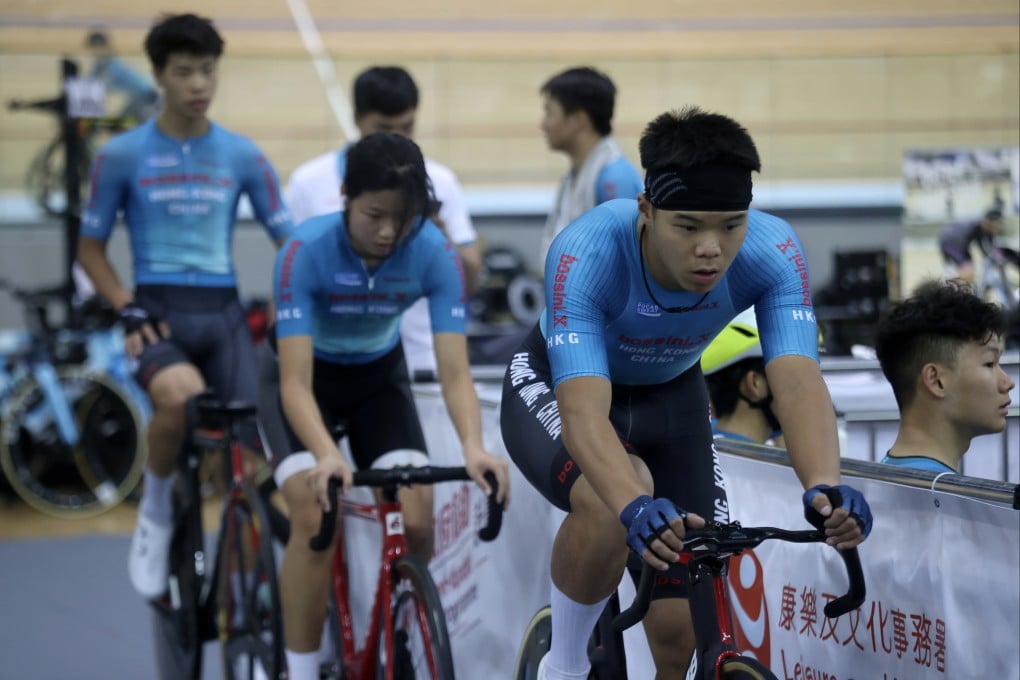 Ma Yik-fei during a training session at Tseung Kwan O Velodrome last year. Photo: Jonathan Wong