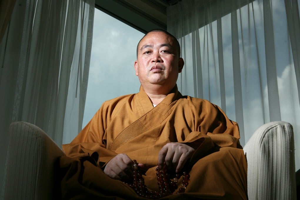 Beyond embezzlement and bribery allegations, Shi Yongxin has also been accused of violating Buddhist principles, maintaining “improper relations” with multiple women and fathering at least one child. Photo: SCMP