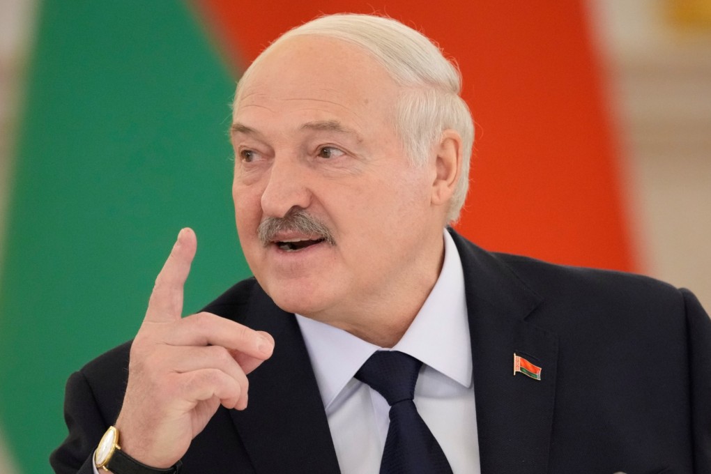 Belarusian President Alexander Lukshenko visiting Moscow in February. Photo: EPA