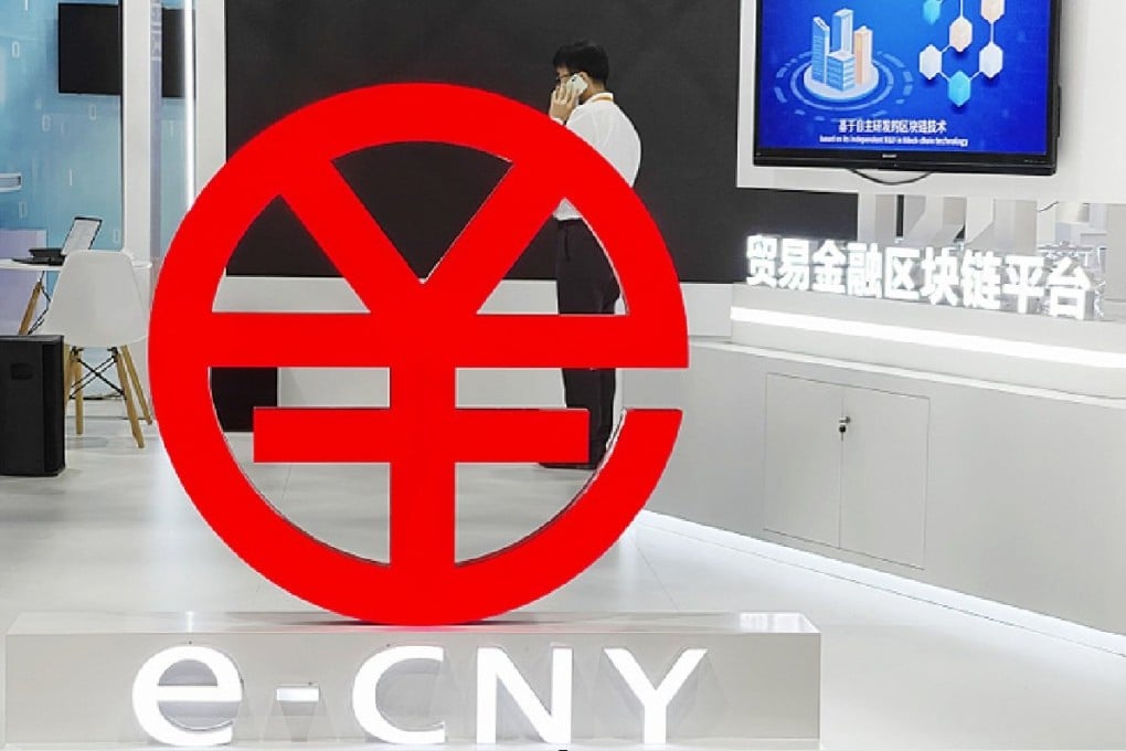China’s e-CNY is a central bank digital currency that now allows interest-bearing holdings, reflecting Beijing’s state-led approach to digital money. Photo: VCG