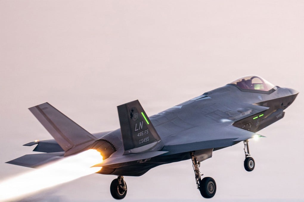 An F-35A Lightning II takes off from an undisclosed location in support of Operation Epic Fury, the US-Israeli military campaign against Iraq. Photo: AFP