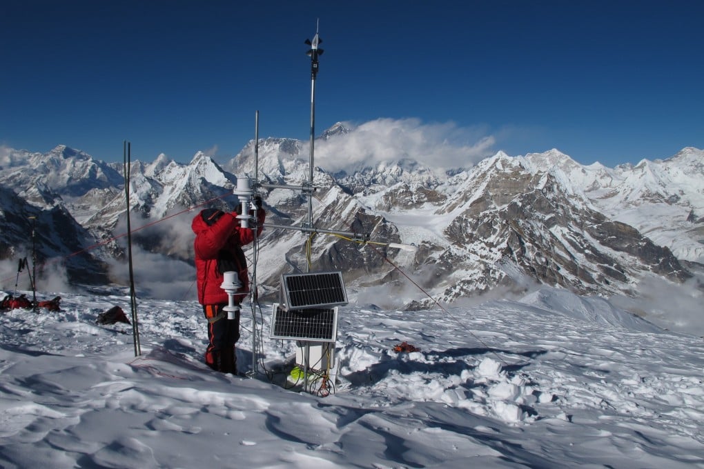 Nepal’s Mera Glacier is among the handful of glaciers in the Hindu Kush Himalaya region that meets the World Glacier Monitoring Service’s benchmark standards. Photo: Patrick Wagnon/ICIMOD