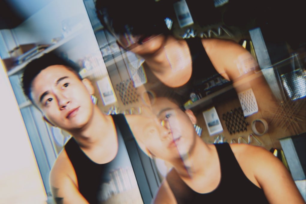 Hong Kong artist Gamzar in his To Kwa Wan studio. Photo: Jocelyn Tam