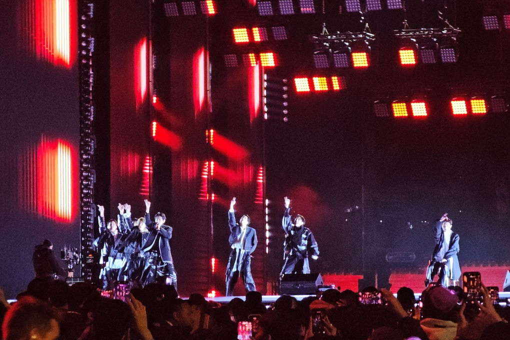 BTS perform in Seoul, South Korea, on Saturday. Photo: Reuters