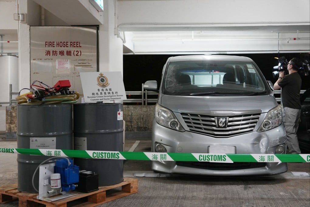 Authorities have been clamping down on illegal fuel stations. Photo: Sam Tsang