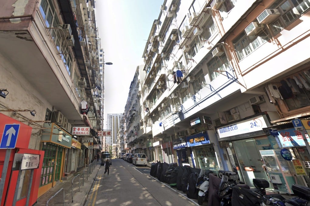 Police were called to a flat on Tsui Fung Street in Wong Tai Sin. Photo: Google Maps