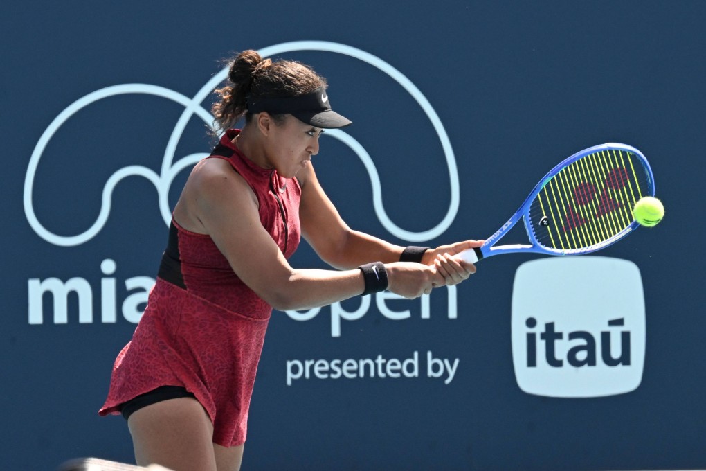 Naomi Osaka lost to Australia’s Talia Gibson in her opening match at the Miami Open. Photo: dpa