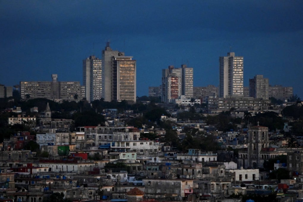 Havana, Cuba as it battles its latest power blackout. Photo: Reuters