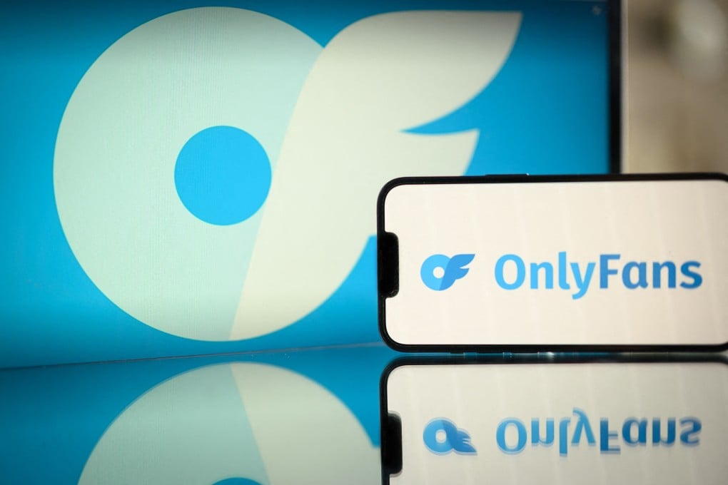 The OnlyFans logo. The adult content platform said on Monday that its owner, Leonid Radvinsky, has died of cancer aged 43. Photo: AFP via Getty Images / TNS