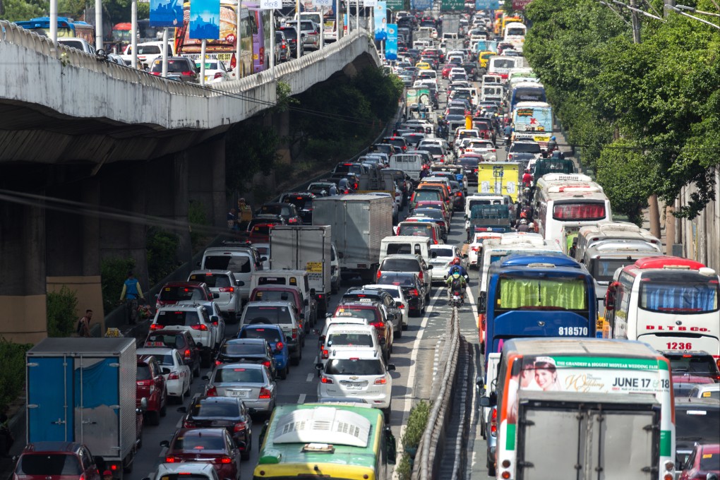 Heavy traffic on the streets of Manila. Photo: Shutterstock