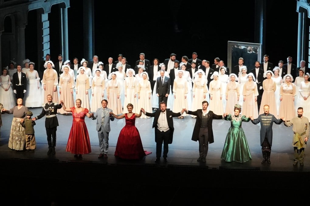 Curtain call by the National Theatre Brno after its performance of Tchaikovsky’s opera Eugene Onegin at the 2026 Hong Kong Arts Festival on March 21. Photo: courtesy of Hong Kong Arts Festival