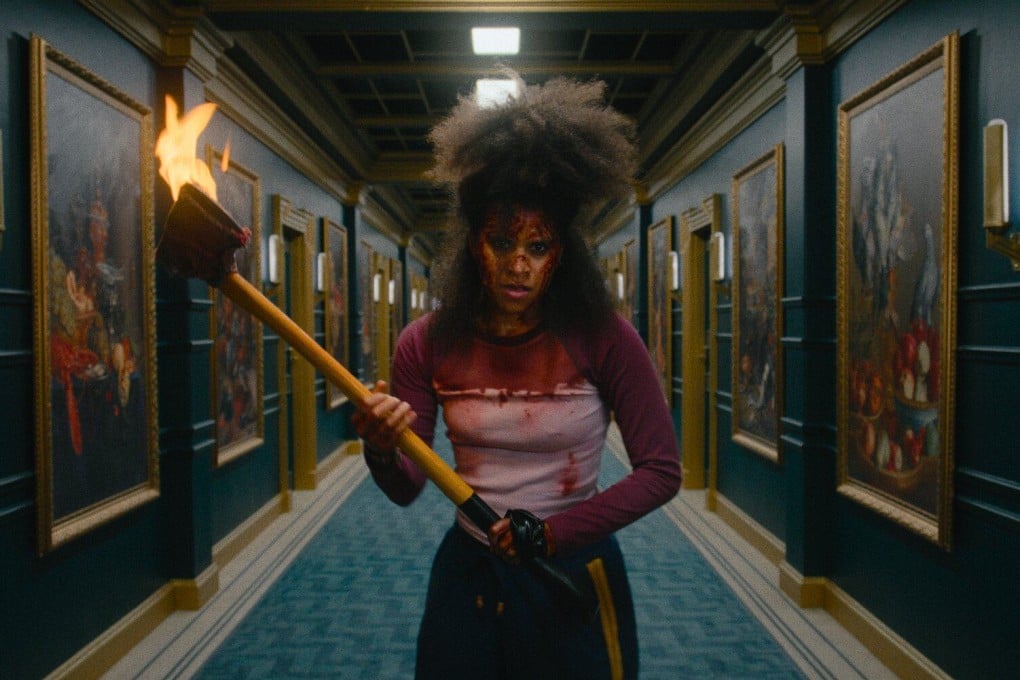 Zazie Beetz in a still from They Will Kill You (category III), directed by Kirill Sokolov. Tom Felton and Patricia Arquette co-star.