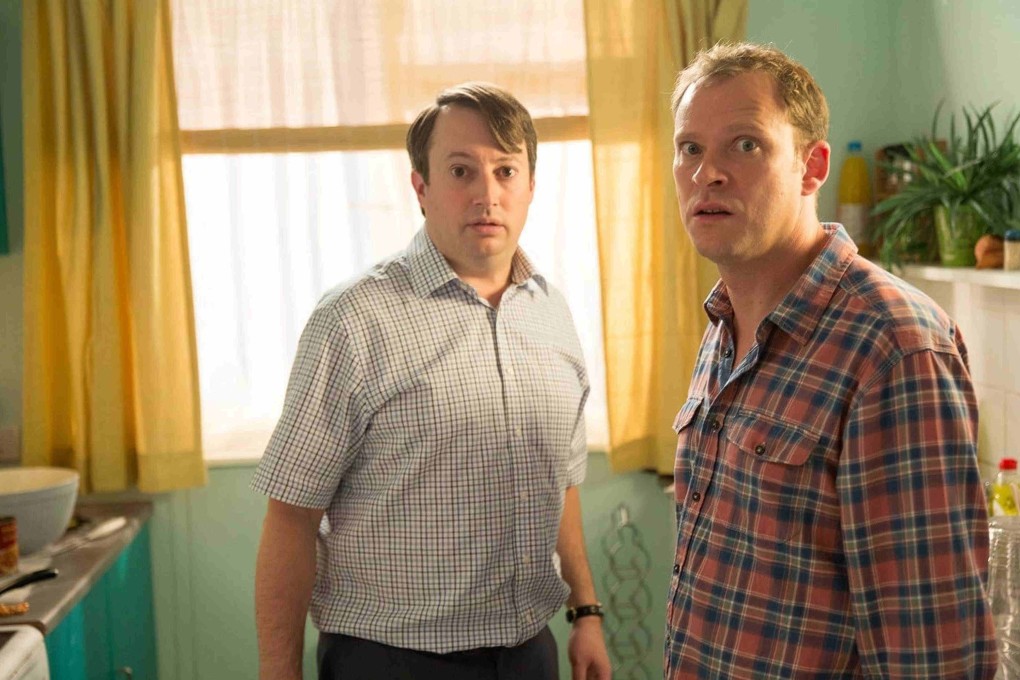 David Mitchell (left) and Robert Webb in a scene from British sitcom Peep Show. Photo: Objective Productions