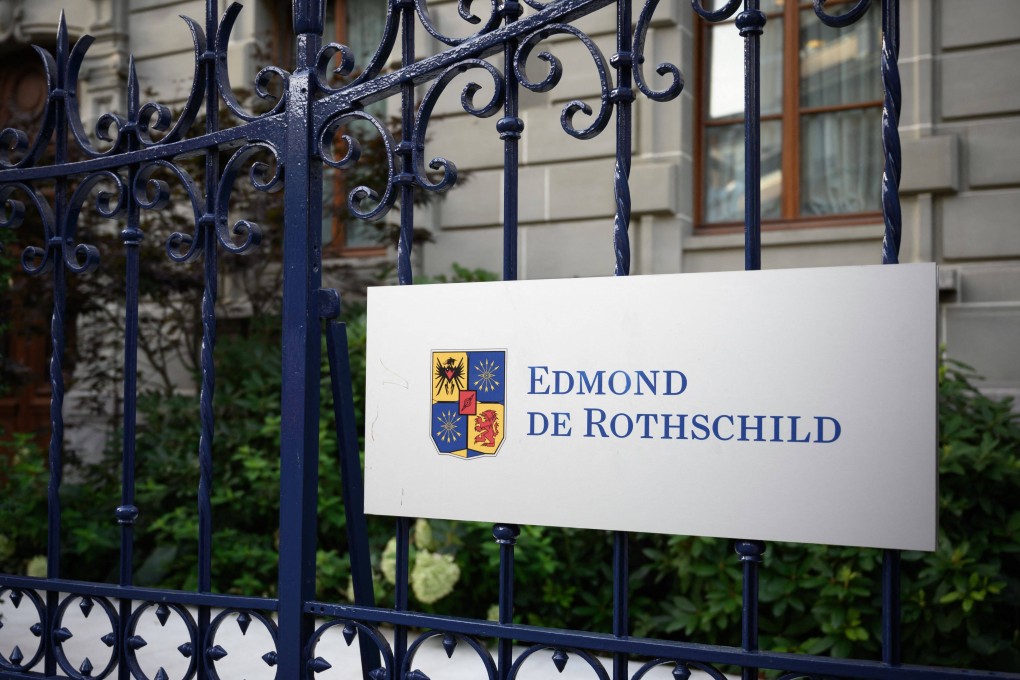 French investigators have raided the offices of Swiss bank Edmond ​de Rothschild. Photo: AFP